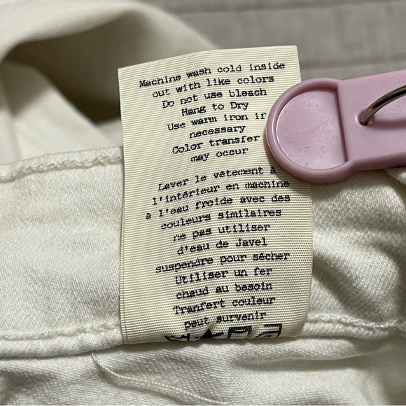 Rag & Bone Skinny Jeans White Blanc Size 26 W1502M595BLA - Picture 7 of 11